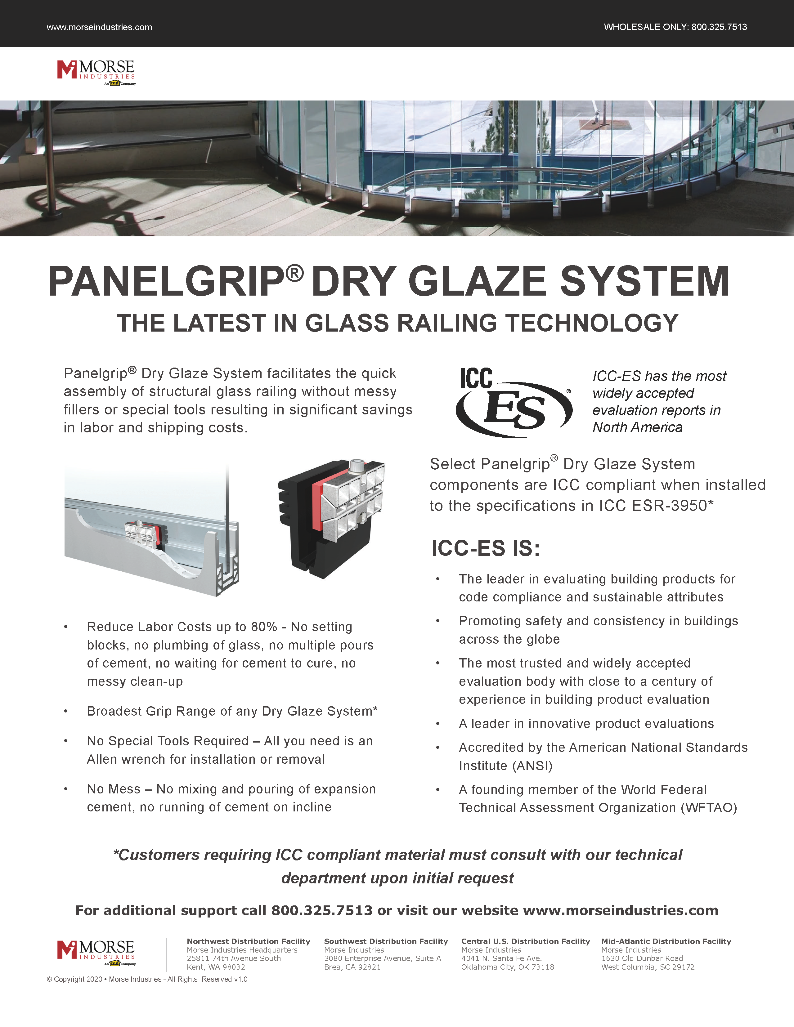 Panelgrip® Dry Glaze System